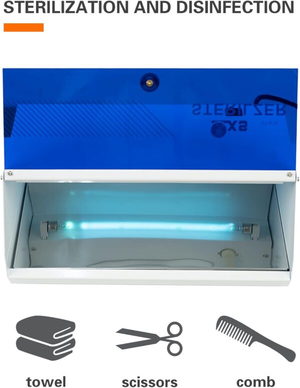 UV Sterilizer Cabinet Tools Cleaning Supplies, Multi-Functional Sterilizer Cleaner Box - Image 3