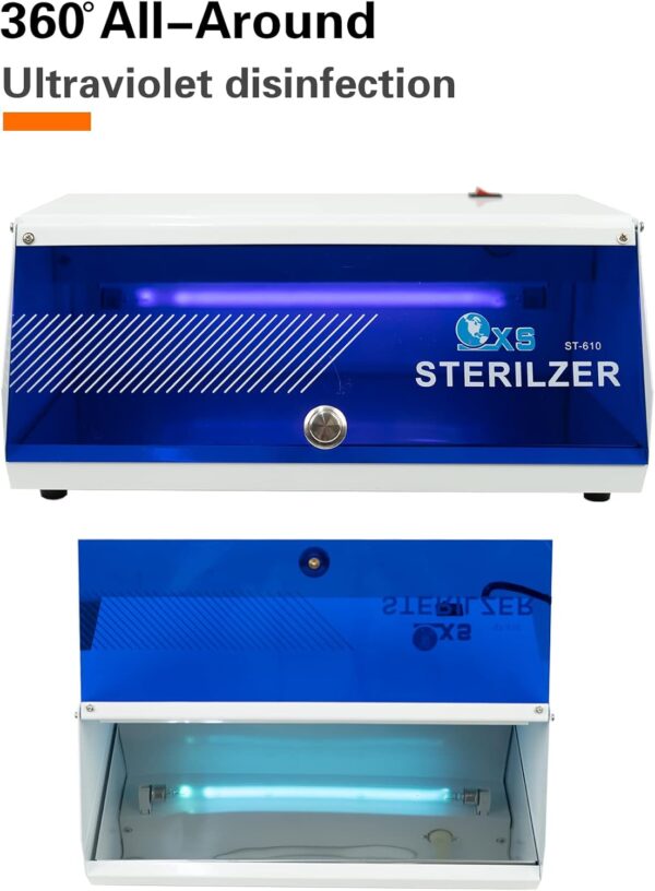 UV Sterilizer Cabinet Tools Cleaning Supplies, Multi-Functional Sterilizer Cleaner Box - Image 2