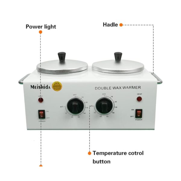 MEISHIDA Double Electric Wax Heater Warmer Machine 2