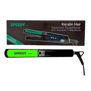 Speedy SP-21 Hair straightner Proffessional Digital Taitanium ionic iron 470°F