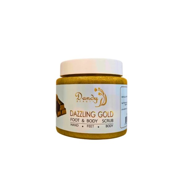 Dandy Beauty Foot & Body Scrub Dazzling Gold - 500g